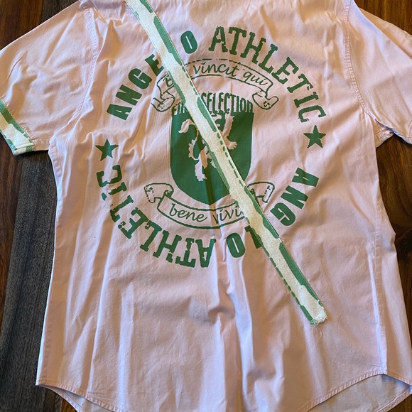 Henley’s casual button down. Numero Uno shirt - Picture 2 of 5